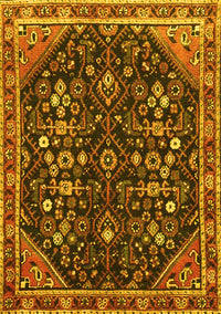 Persian Yellow Traditional Rug, tr4562yw