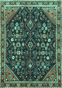 Persian Turquoise Traditional Rug, tr4562turq