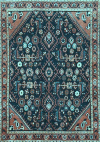 Persian Light Blue Traditional Rug, tr4562lblu