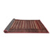 Sideview of Traditional Rust Pink Persian Rug, tr4563