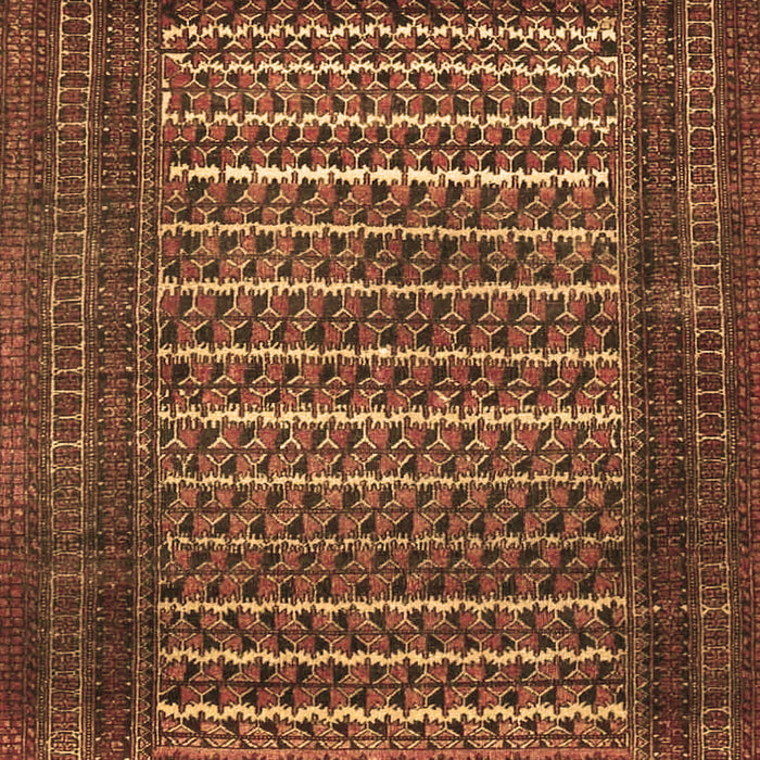 Machine Washable Persian Brown Traditional Rug, wshtr4563brn