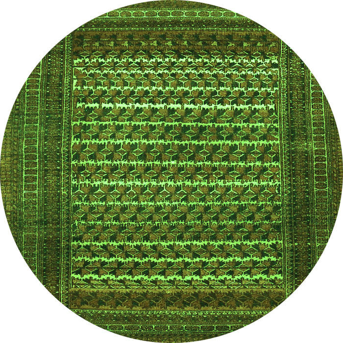 Machine Washable Persian Green Traditional Area Rugs, wshtr4563grn