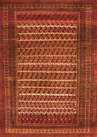 Persian Orange Traditional Rug, tr4563org