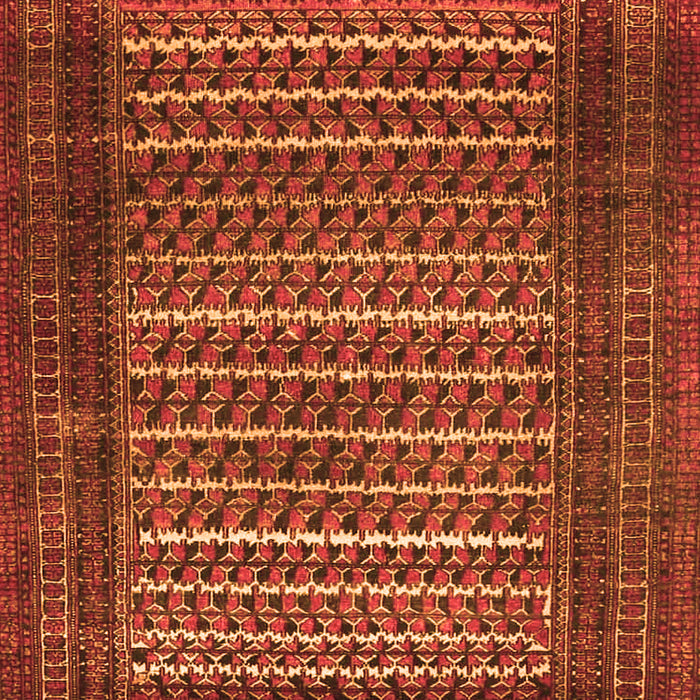 Persian Orange Traditional Rug, tr4563org