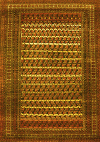 Persian Yellow Traditional Rug, tr4563yw