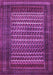 Machine Washable Persian Purple Traditional Area Rugs, wshtr4563pur