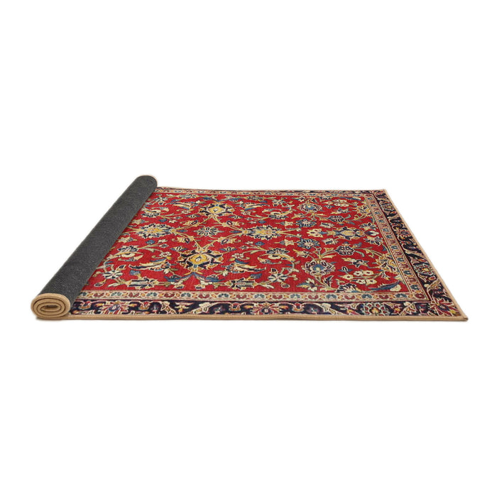 Sideview of Traditional Red Persian Rug, tr4565