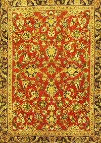 Persian Yellow Traditional Rug, tr4565yw