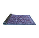 Sideview of Persian Blue Traditional Rug, tr4565blu