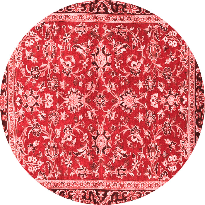Machine Washable Persian Red Traditional Rug, wshtr4565red