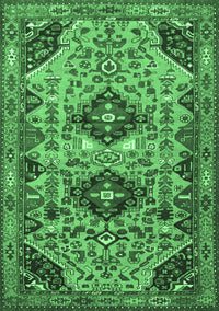 Persian Emerald Green Traditional Rug, tr4566emgrn