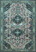 Persian Light Blue Traditional Rug, tr4566lblu