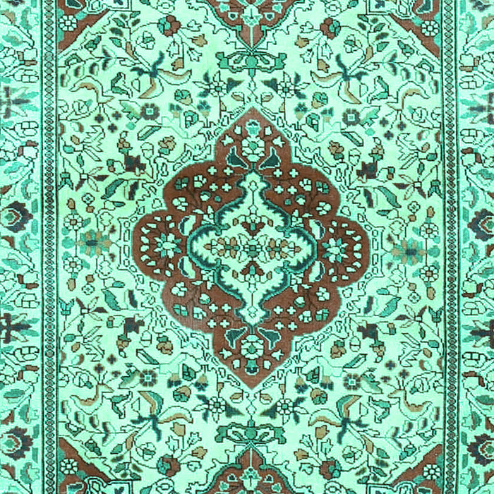 Persian Turquoise Traditional Rug, tr4567turq