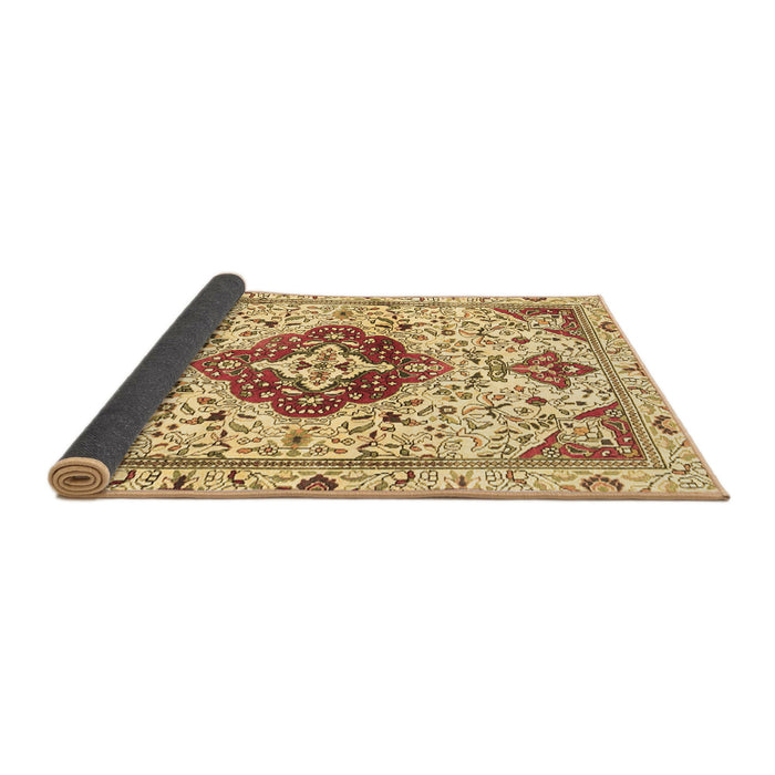 Sideview of Persian Brown Traditional Rug, tr4567brn