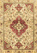 Machine Washable Persian Brown Traditional Rug, wshtr4567brn