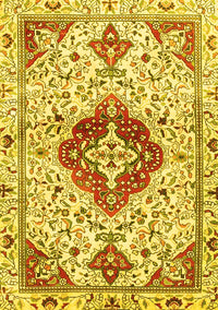 Persian Yellow Traditional Rug, tr4567yw