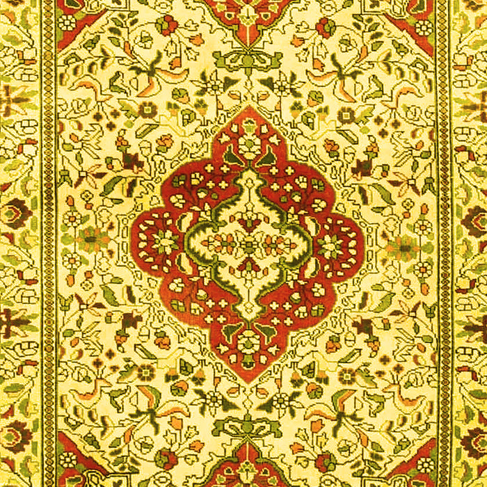 Persian Yellow Traditional Rug, tr4567yw