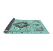 Sideview of Persian Light Blue Traditional Rug, tr4567lblu