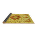 Sideview of Persian Yellow Traditional Rug, tr4567yw