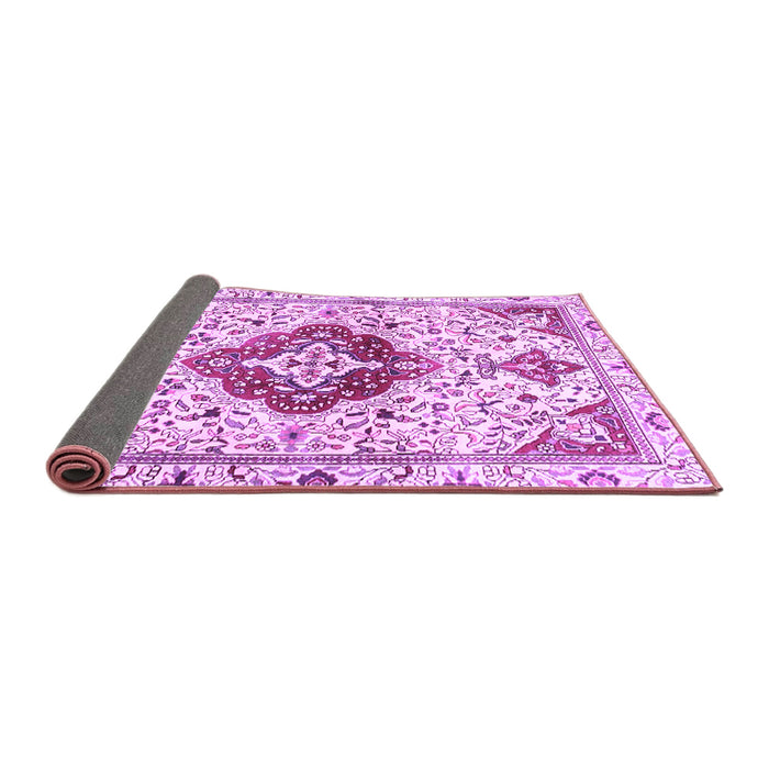 Sideview of Persian Purple Traditional Rug, tr4567pur