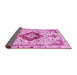 Sideview of Persian Pink Traditional Rug, tr4567pnk