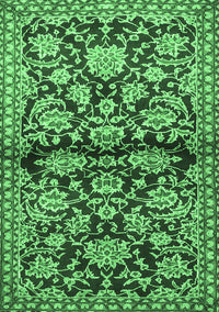 Persian Emerald Green Traditional Rug, tr4568emgrn