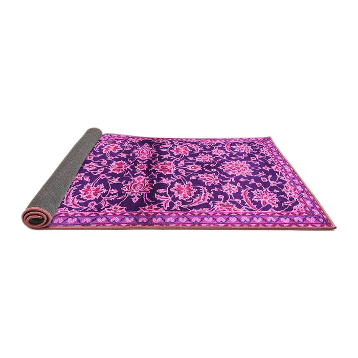 Sideview of Persian Pink Traditional Rug, tr4568pnk