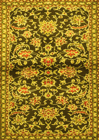 Persian Yellow Traditional Rug, tr4568yw