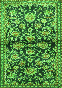 Persian Green Traditional Rug, tr4568grn
