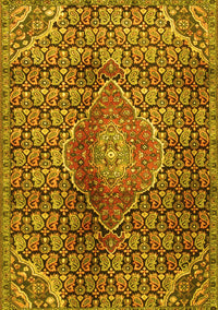 Persian Yellow Traditional Rug, tr4569yw