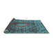 Sideview of Persian Light Blue Traditional Rug, tr4569lblu