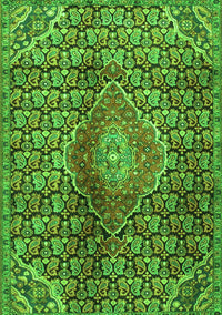 Persian Green Traditional Rug, tr4569grn