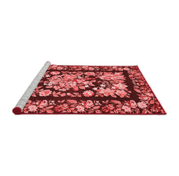 French Red Washable Rugs