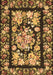 Medallion Brown French Rug, tr456brn