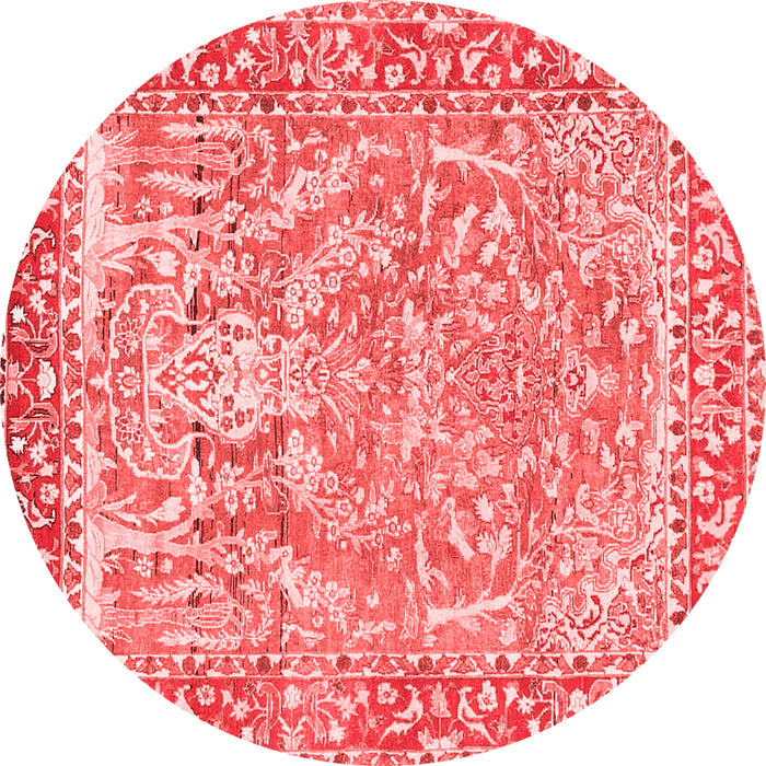 Machine Washable Persian Red Traditional Rug, wshtr4570red