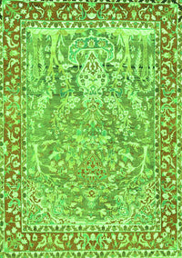 Persian Green Traditional Rug, tr4570grn