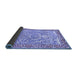 Sideview of Persian Blue Traditional Rug, tr4570blu