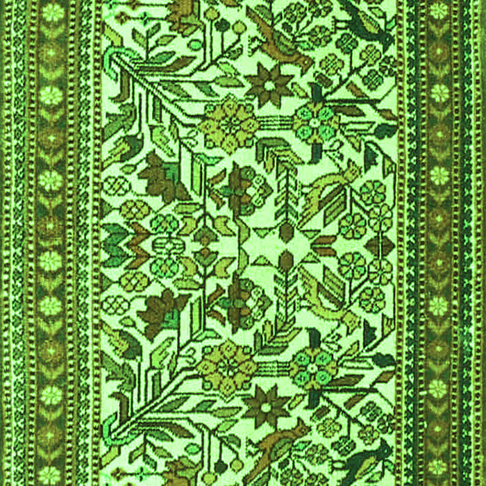 Persian Green Traditional Rug, tr4571grn