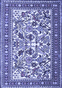 Persian Blue Traditional Rug, tr4571blu
