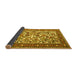 Sideview of Persian Yellow Traditional Rug, tr4571yw