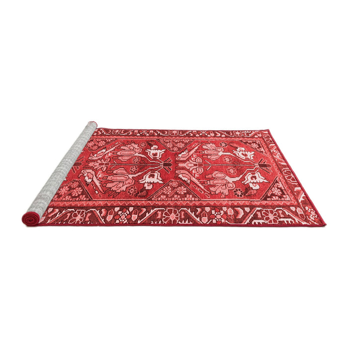 Traditional Red Washable Rugs