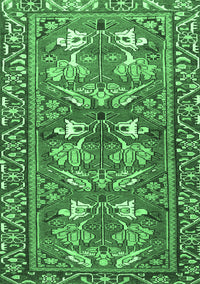 Persian Emerald Green Traditional Rug, tr4572emgrn