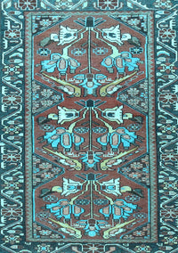 Persian Light Blue Traditional Rug, tr4572lblu
