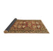 Sideview of Persian Brown Traditional Rug, tr4572brn