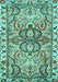 Persian Turquoise Traditional Rug, tr4573turq