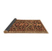 Sideview of Persian Brown Traditional Rug, tr4574brn