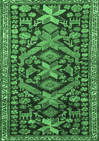 Persian Emerald Green Traditional Rug, tr4574emgrn