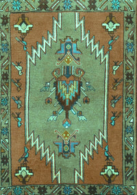 Persian Turquoise Traditional Rug, tr4575turq