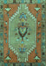 Persian Turquoise Traditional Rug, tr4575turq