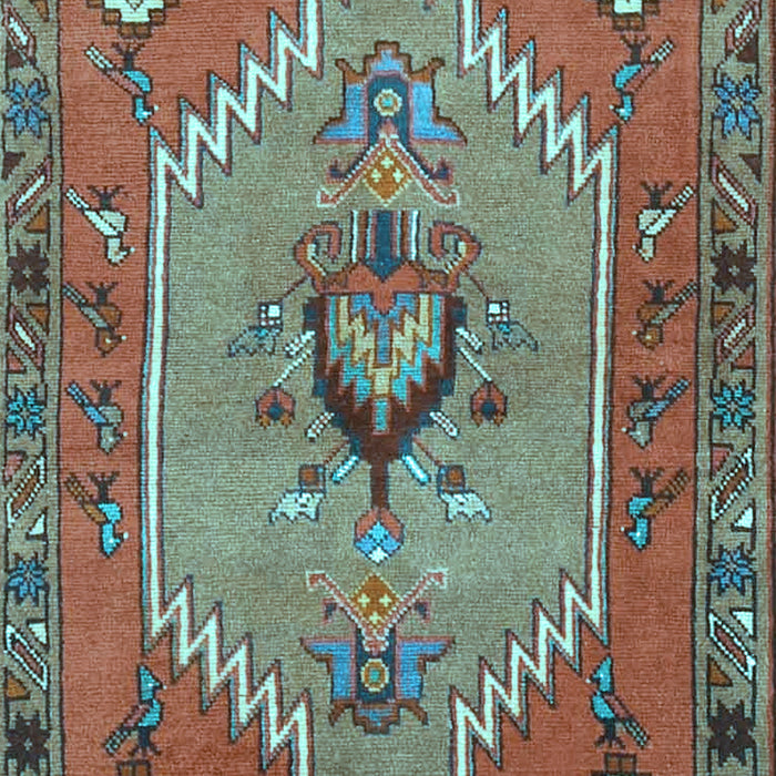 Persian Light Blue Traditional Rug, tr4575lblu